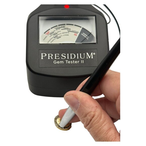 Vintage Jules Jurgensen Quartz Watch Head With Diamond Bezel Japan Movement - Picture 9 of 10